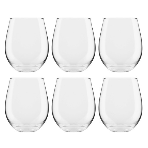 Banksia 540ml Stemless Wine Glasses