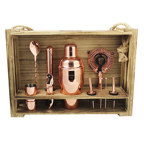 11 Piece Cocktail with Hanging Stand Set