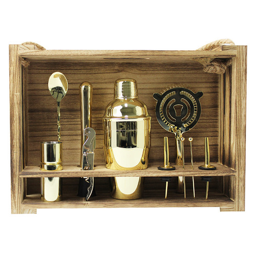 11 Piece Cocktail with Hanging Stand Set