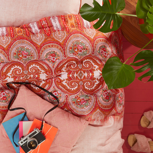 Oilily Paisley Cotton Sateen Quilt Cover Set
