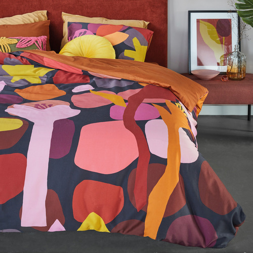 Multi-Colour Candy Cotton Sateen Quilt Cover Set