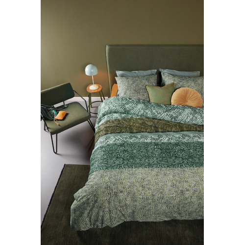 Green Skin Cotton Quilt Cover Set