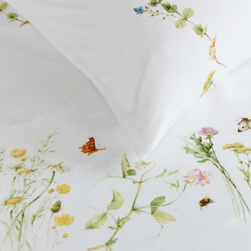 Multi-Colour Pasture Cotton Quilt Cover Set