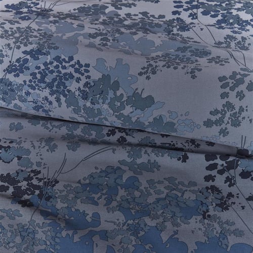 Blue Pantalla Cotton & Bamboo Quilt Cover Set