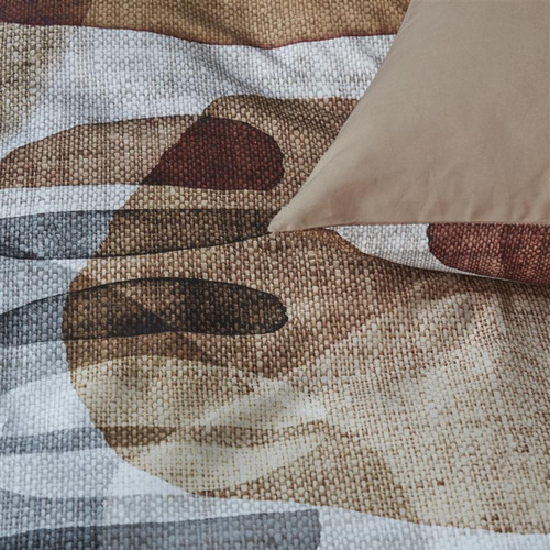 Natural Broc Cotton Quilt Cover Set