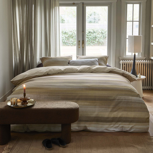 Natural Elie Cotton Quilt Cover Set
