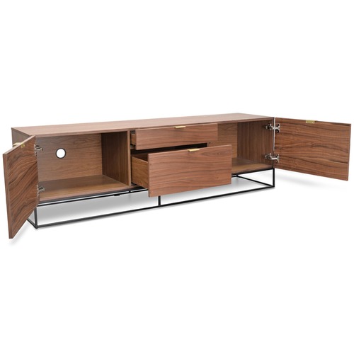 Walnut Alesund Entertainment TV Unit Temple & ster