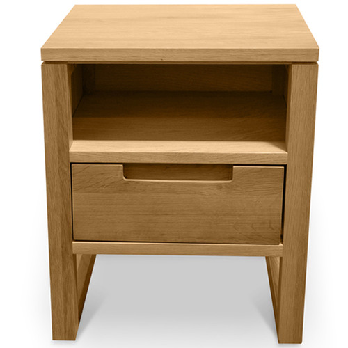 Harper & Hindley Lylie Oak Bedside Table Temple & ster