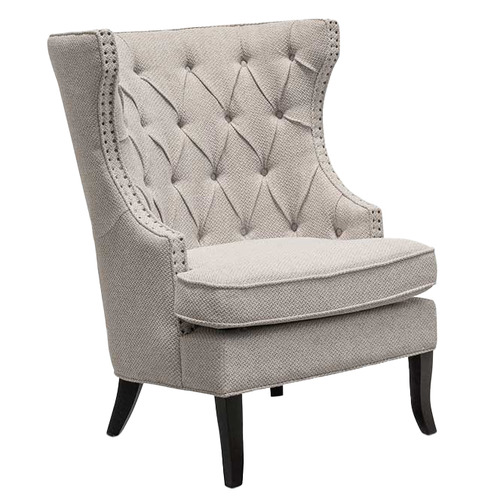 Sterling Sand Agou Wingback Armchair Temple & ster