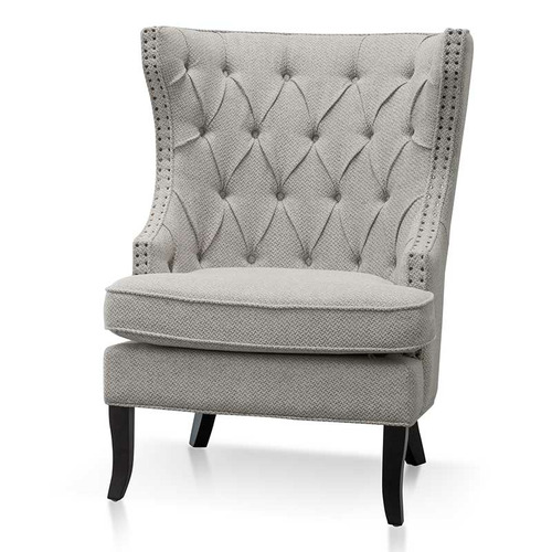 Sterling Sand Agou Wingback Armchair Temple & ster