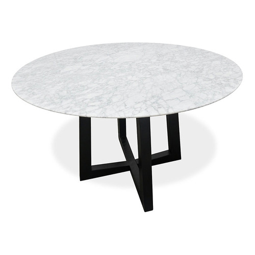 Amaris Italian Carrara Marble Dining Table