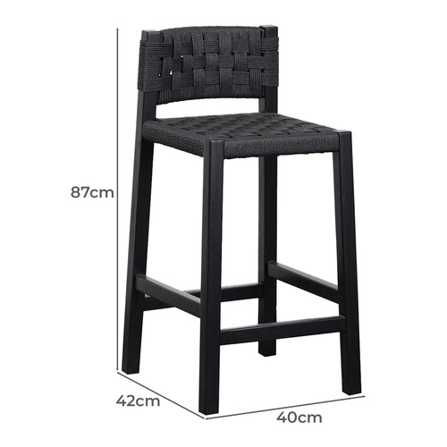 65cm Jacob Oak Wood Armchair