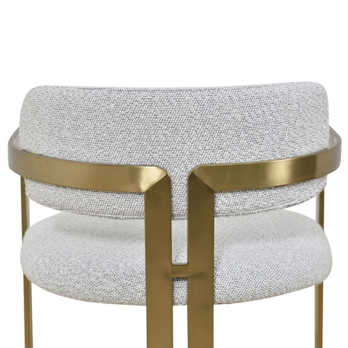 65cm Elvina Boucle Bar Stool