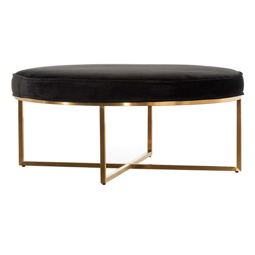 Emerson Velvet Ottoman