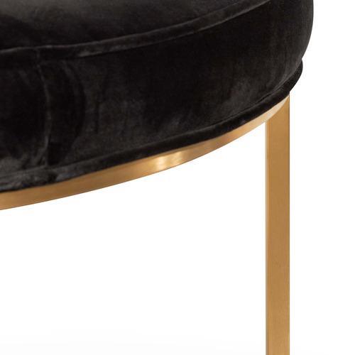 Emerson Velvet Ottoman