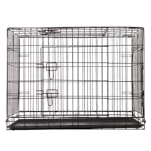 Collapsible Dog Cage with Tray Temple & ster