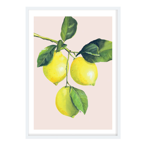 Lemons Paper Print Wall Art