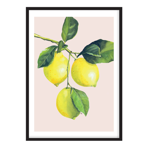 Lemons Paper Print Wall Art