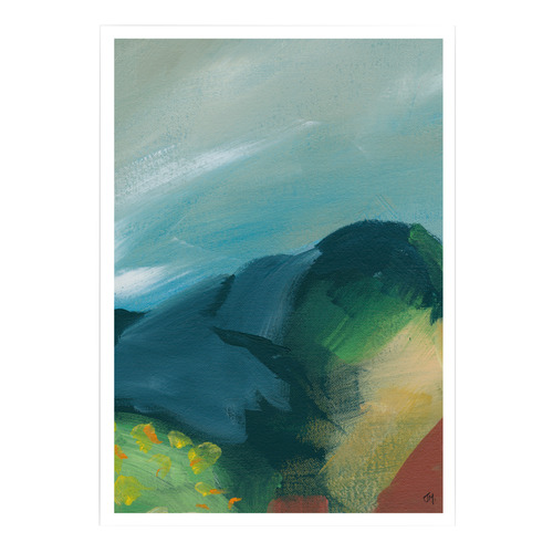 Blue Mountains I Printed Wall Art