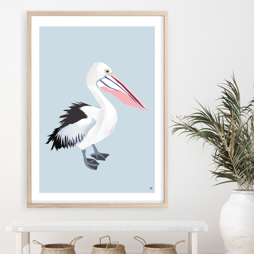 Pelican Printed Wall Art | Temple & Webster