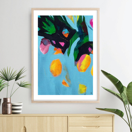 Lemon Drops & Lady Fingers II Printed Wall Art