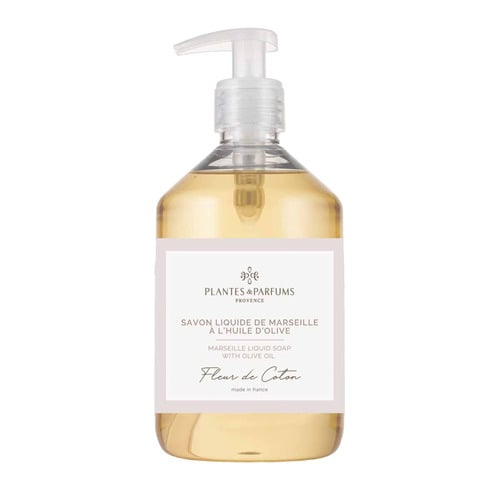 Plantes Parfums 500ml Cotton Flower Marseille Liquid Soap