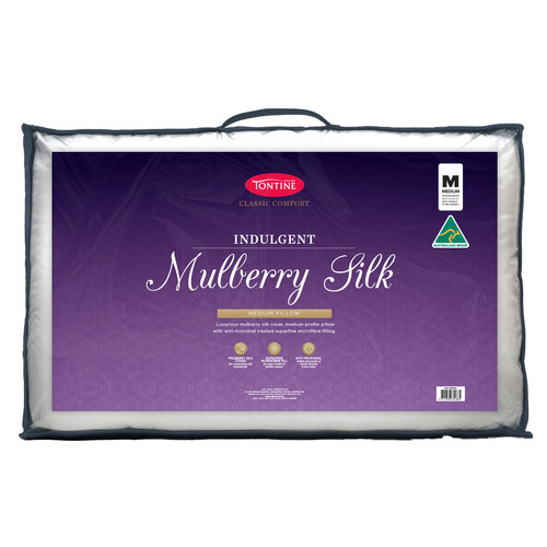 Mulberry Silk Standard Pillow Temple & ster