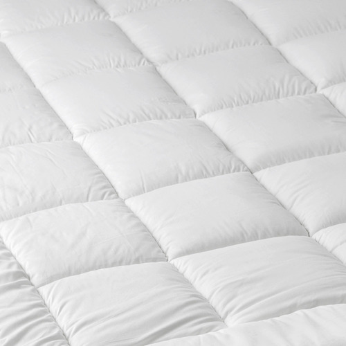 Tontine Easy Care Cotton-Blend Mattress Topper | Temple & Webster