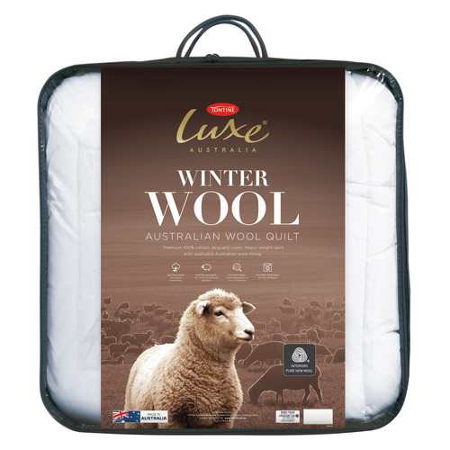 Luxe Wool Winter Quilt Temple & ster