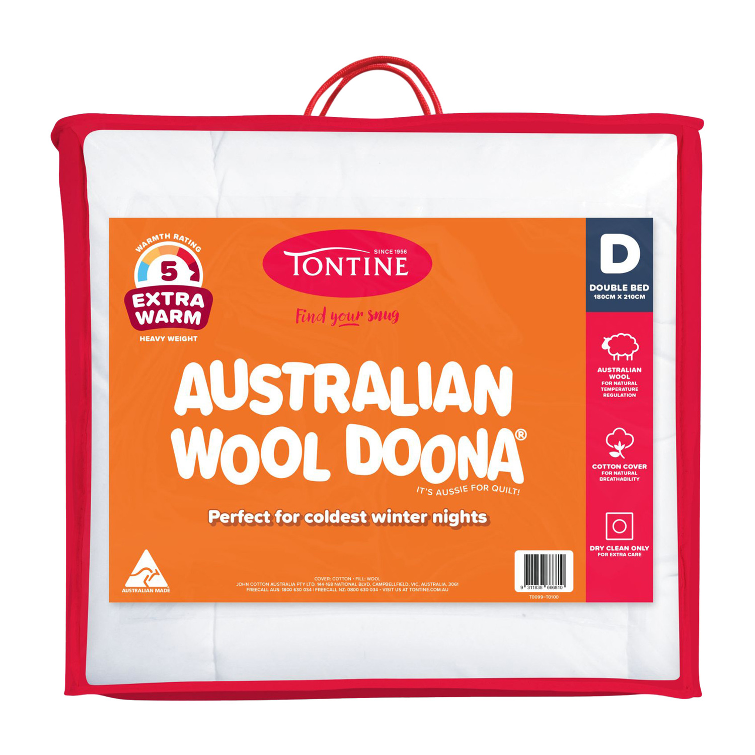 Extra Warm Australian Wool Winter Quilt