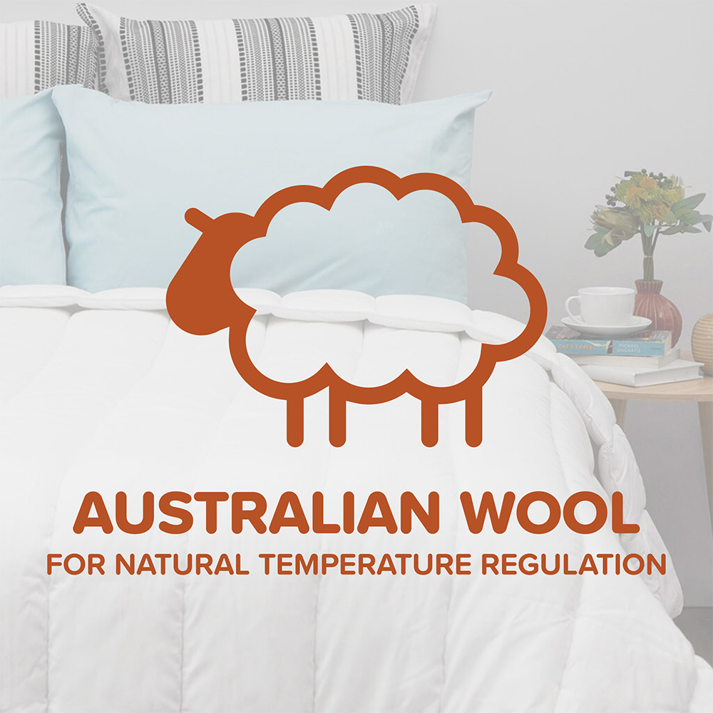 Extra Warm Australian Wool Winter Quilt