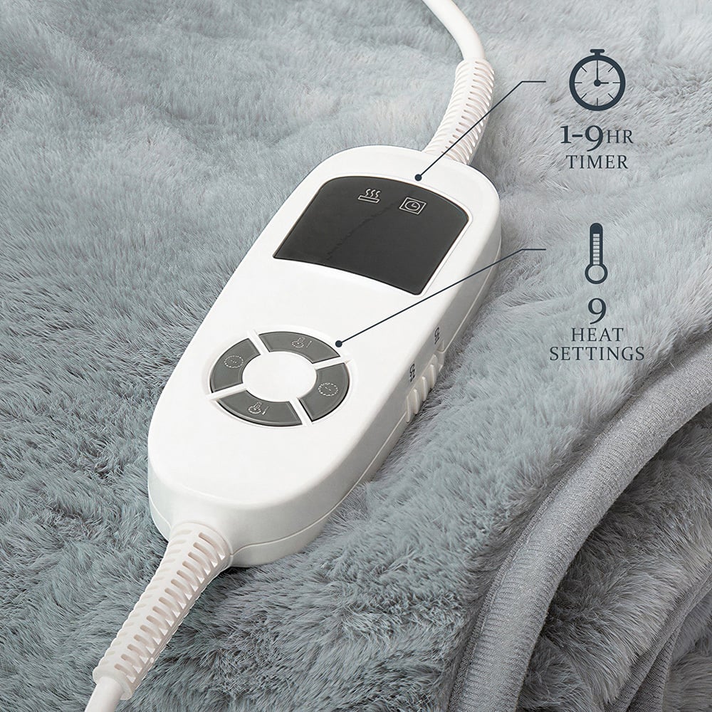 Cotton Heated Throw