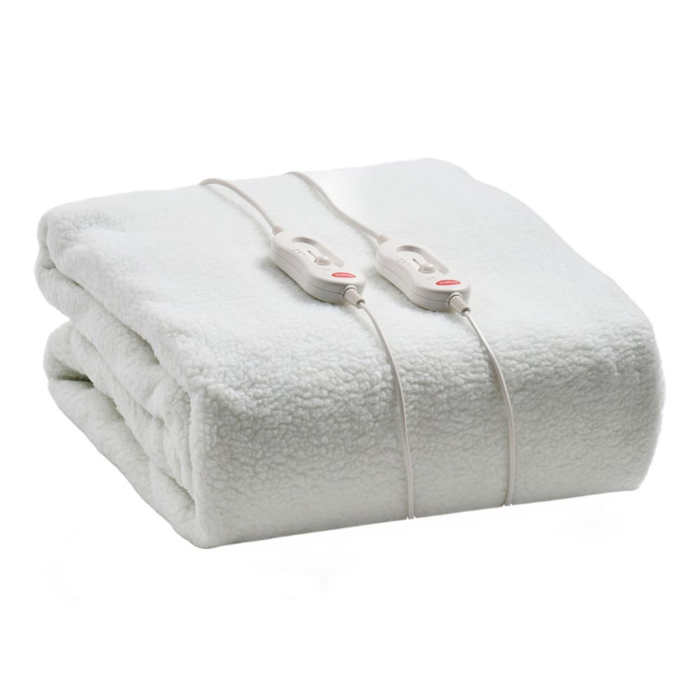 Sherpa Fleece Electric Blanket
