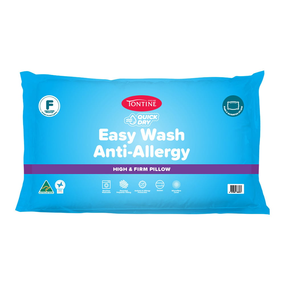 Quick Dry High & Firm Standard Pillow