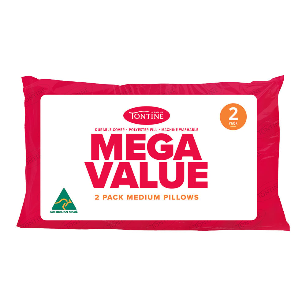 Mega Value Medium Height Standard Pillows