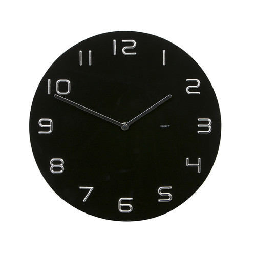 Degree Clocks 35cm Degree Chrome Numbers Clock Temple & Webster