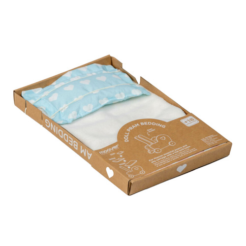 Moover 3 Piece Doll's Pram Beddings Set
