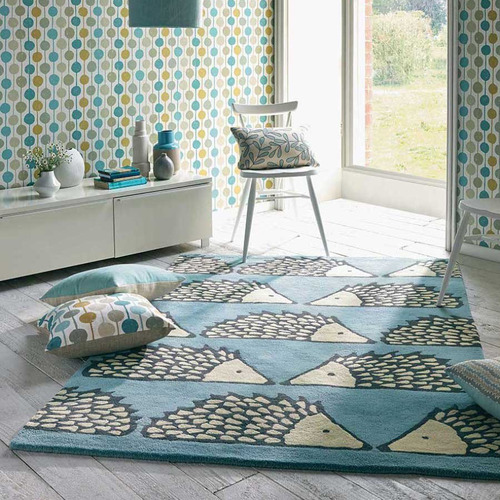 Marine Spike Hand-Made Wool Rug