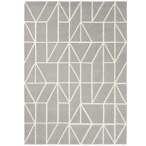 Grey Viso Wool Rug
