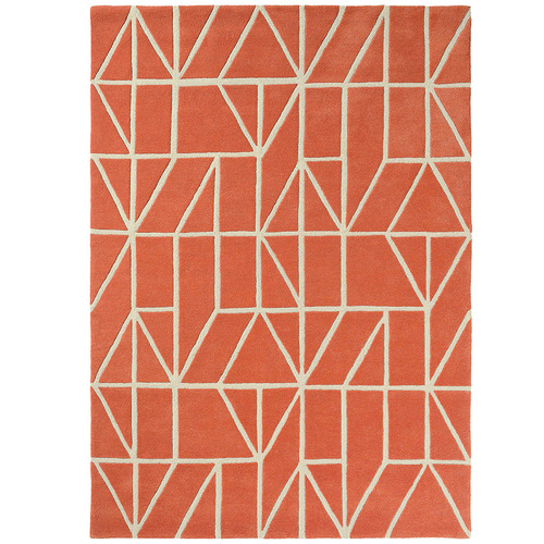 Paprika Viso Wool Rug