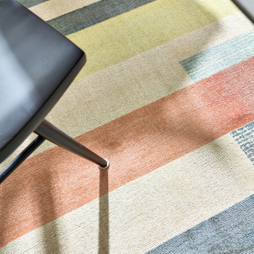 Chalky Bright Parwa Hand-Tufted Pure New Wool Rug