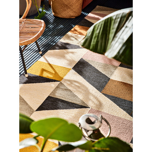 Blush Nuevo Outdoor Rug