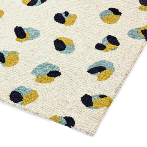 Leopard Dots Hand-Tufted Pure New Wool Rug
