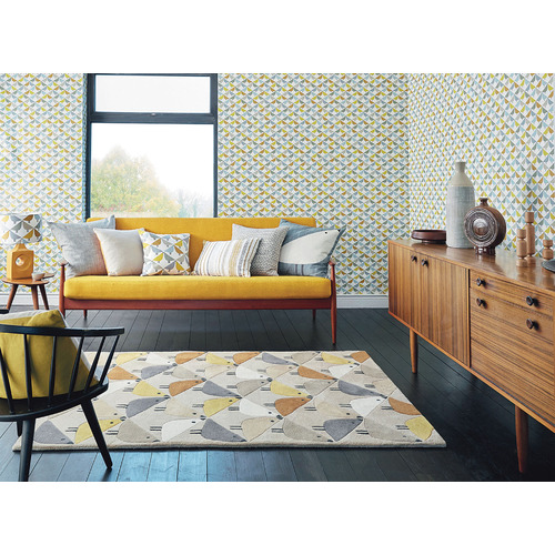 Dandelion Lintu Hand Tufted Wool Rug