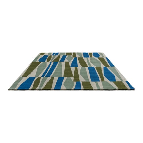 Olive Saku Hand-Tufted Wool Rug