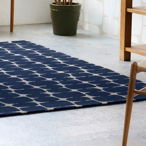 Indigo Little Lohko Hand-Tufted Wool Rug