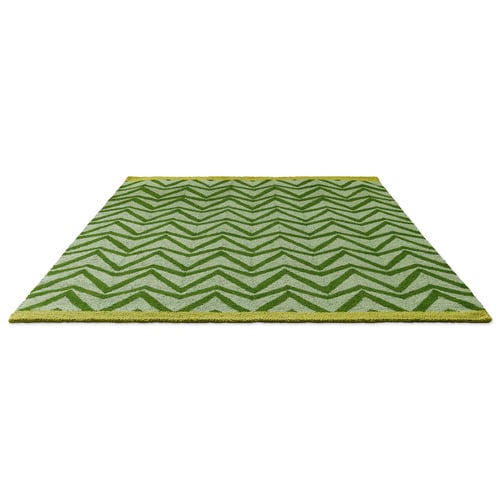 Green Dhurrie Outdoor Rug