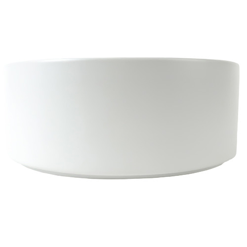White Zen Ceramic Dog Bowl