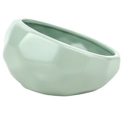 Honeycomb Ceramic Dog Bowl