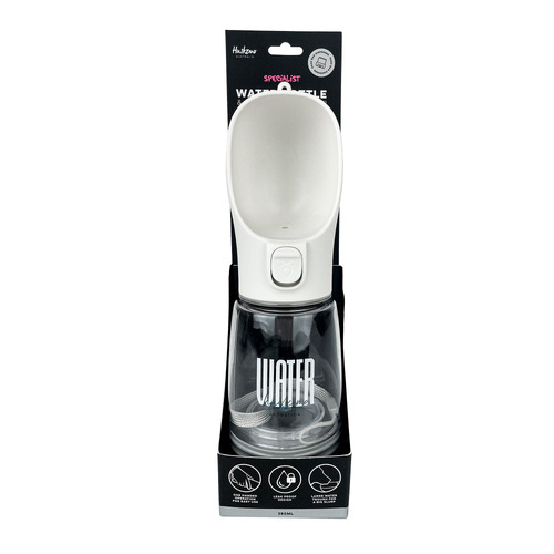 380ml Zach Water Bottle with Poopbag Dispenser